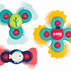 LUDI Rotaļlietas vannai, Mazuļu spineris, 3gab., 10+ mēn - Image 1