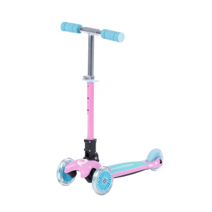 MOOVKEE skrejritenis uz 3 riteņiem MILO, Baby Blue & Sweet Pink - Rozā/Zils, Meitenes - Image 1