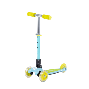 MOOVKEE skrejritenis uz 3 riteņiem MILO, Baby Blue & Sweet Pink - Zila/Zaļa, Unisex - Image 1