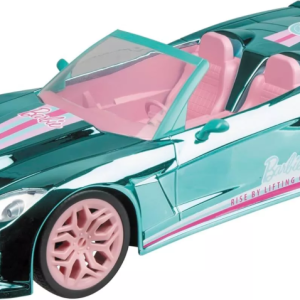 BARBIE Radiovadāma mašīna Dream Car - Chrome turquoise 40cm,63619 - Image 1