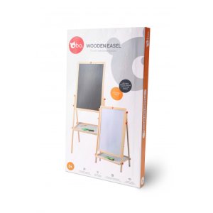 BO Divpusēja koka tāfele ar regulējamu augstumu - Image 1