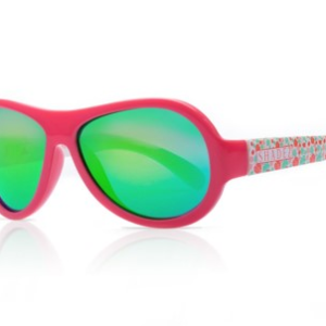 SHADEZ Designer Leaf Print Pink Junior bērnu saulesbrilles, 3-7 gadi,SHZ51 - Image 1