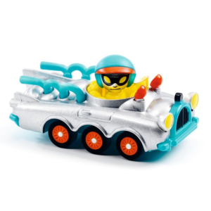 DJECO Crazy motors - Trakās automašīnas - Sārtais galvaskauss,DJ05470 - 3+ gadi, Unisex - Image 1