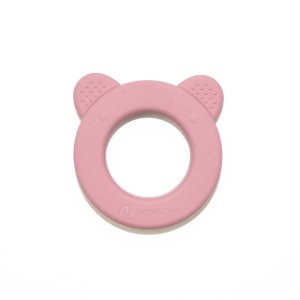 PETITE&MARS Silikona zobgrauzis zīdaiņiem - Rozā, 0+ mēneši - Image 1