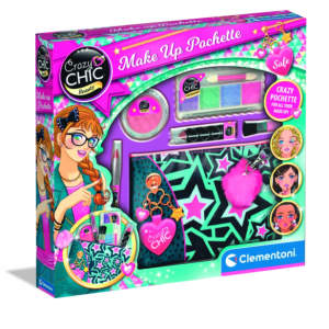 Clementoni Crazy Chic kosmētikas komplekts ar maciņu, 18697 - Image 1