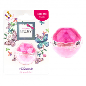 LUKKY 2-in-1 aromatizēts lūpu spīdums Dimants"" - Image 1