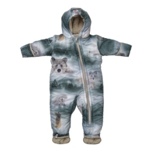 Lodger Skier BotAnimal kombinezons, 6-12 mēn.74izm., Sage,SK588_6-12 - Image 1