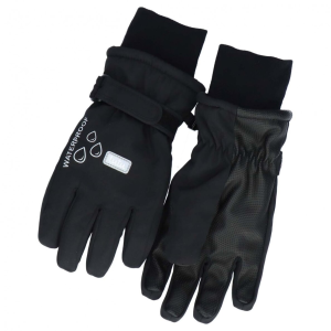 TUTU Mitrumizturīgi ziemas pirkstaini cimdi bērniem, melni - Image 1