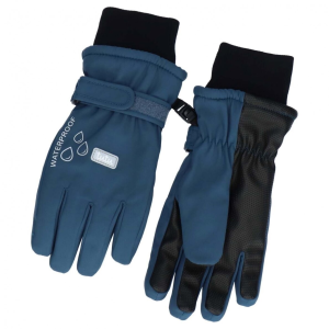 TUTU Mitrumizturīgi ziemas pirkstaini cimdi bērniem, tumši zili, 4-6 gadi - Image 1